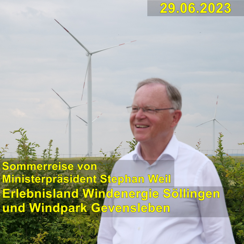 A Erlebnisland Windenergie Soellingen Windpark Gevensleben